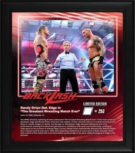 Randy Orton WWE Framed 15x17 2020 Backlash Collage - LE of 250 - Picture 1 of 1