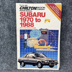 Subaru Brat FF1 Justy 1970-1988 Tune-up Service Repair Manual Air Conditioning - Picture 1 of 8