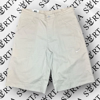 Nuevo con etiquetas Pantalones Cortos Nike Caqui Vintage Y2K 2005 Talla 38 Hip Hop Sueltos Pierna Ancha Patinador JNCO Foto 1 de 4