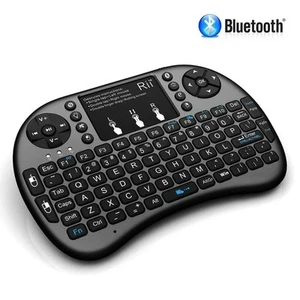 Rii i8+ BT Mini Wireless Bluetooth Backlight Touchpad Keyboard w/ Mouse - Picture 1 of 1