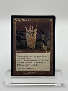Grim Monolith Urza’s Legacy 1999 Near Mint Mtg Magic The Gathering Illus. Chippy - Picture 1 of 5