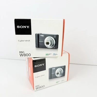 Sony Cybershot DSC-W800 20.1 Mega Pixels Digital Camera BRAND NEW & SEALED X 1 - Image 1 of 4