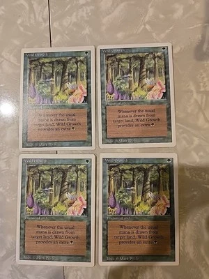 MTG Revise WILD GROWTH Never Played Check Pics - Image 1 of 4