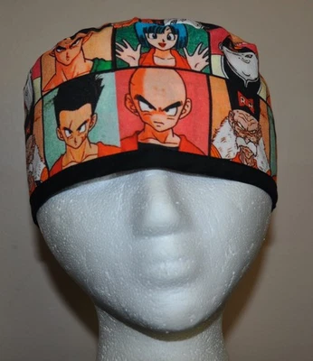 Men's Japanese Anime DBZ cartoon Scrub Cap/Hat - One Size Fits Most - Image 1 of 3