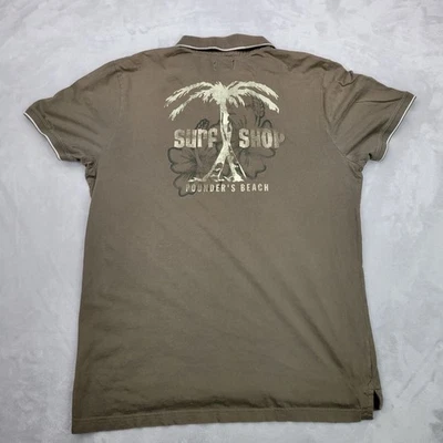 American Rag Shirt Mens Extra Large Grey Casual Polo Surf Shop Pounder Adult XL - Image 1 of 4