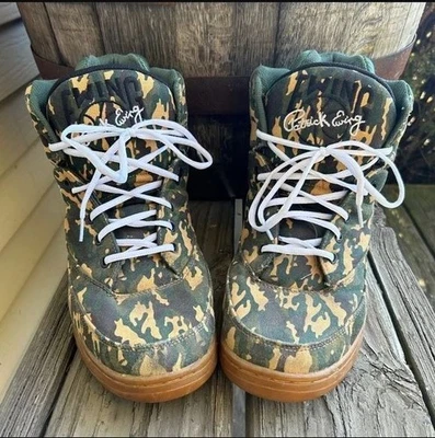 Ewing Athletics 33 Hi Camo Men's Basketball Shoes Size 15 high top - Image 1 of 4