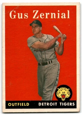 1958 Topps Gus Zernial Detroit Tigers #112 - Image 1 of 2