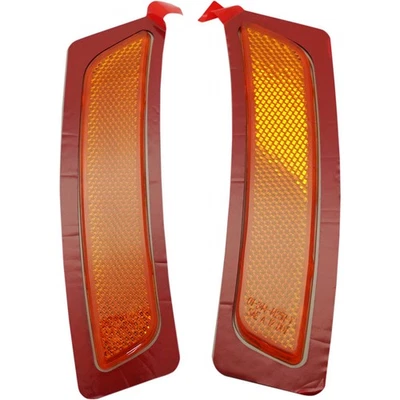 For 2014 2015 2016 BMW 528i Bumper Reflector Pair Driver and Passenger (CAPA) Foto 1 de 4