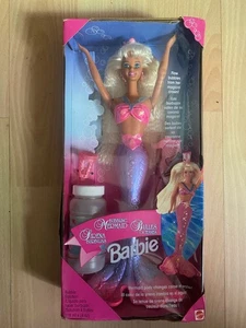 Muñeca Barbie Mattel Bubbling Mermaid 1996 nueva vintage que cambia de color #16131 - Imagen 1 de 9