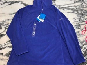 Columbia Half Zipper Pine Ridge Fleece Size Women's 1X NWT Blue - Picture 1 of 6