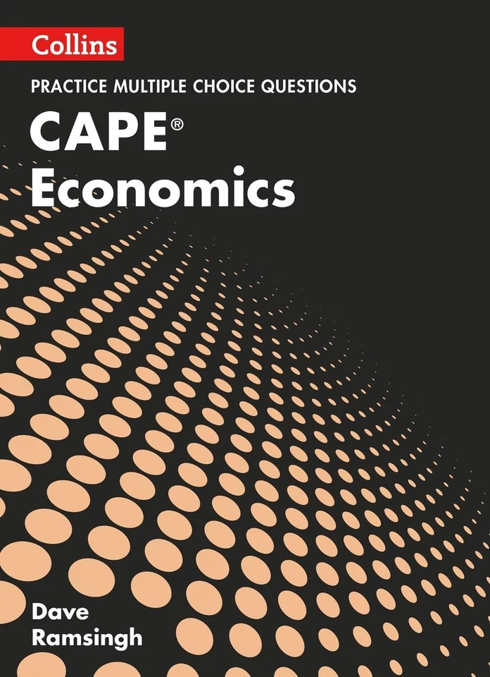 CAPE Economics Multiple Choice Practice by Dave Ramsingh (English) Paperback Boo - Image 1 of 1