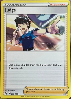 Judge - 235/264 - Fusion Strike Pokemon 2021 - Image 1 of 2