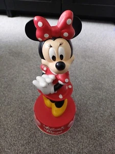 Disney Minnie Mouse Piggy bank Disney Parks Money Box . - Picture 1 of 8