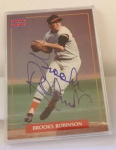 BROOKS ROBINSON COA* LEGENDS AUTOGRAPH COLLECTION 1995 COMPLETE. One Owner! - Picture 1 of 7