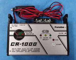 (Futaba CR-1000) TX RX Glow / DC Quick Charger / 450~1700mAh Ni-Cd Battery/Japan - Picture 1 of 5