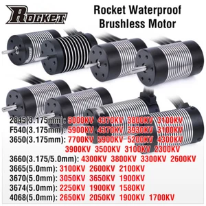 2845 Wasserdichter Motor 3100KV 3800KV 4370KV 5000KV für WLtoys 1/12 RC Car - Bild 1 von 50
