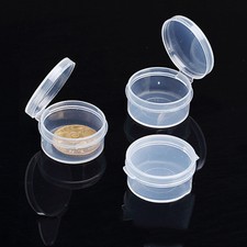20pcs Portable Plastic Mini Sample Bottle Sealing Face Cream Container Storage