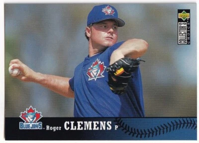 1997 UD Collectors Choice #500 Roger Clemens Toronto Blue Jays - Image 1 of 2