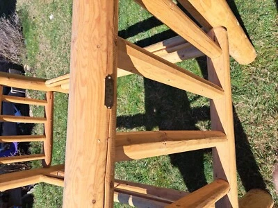 Cama de troncos doble  Foto 1 de 4