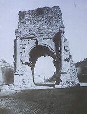 Arch of Drusus, Rome, Italy, c1900 Magic Lantern Glass Slide