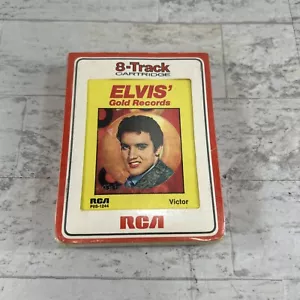 Elvis Presley Gold Records 8 Track Cartridge Sealed P8s-1244 - Imagen 1 de 8