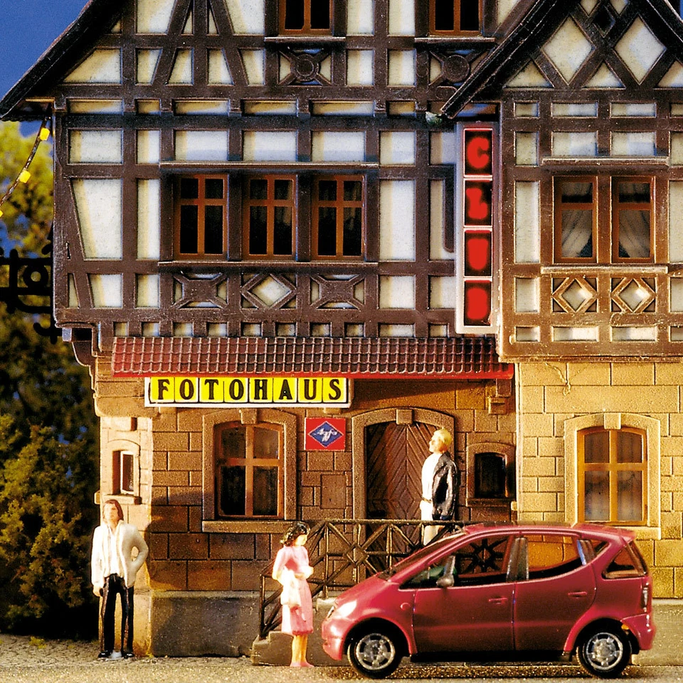 LS5920 - BUSCH 5920 ROTULO LUMINOSO Lauflichtwerbung mit Lichtfolge Busch (c134) - Immagine 1 di 3