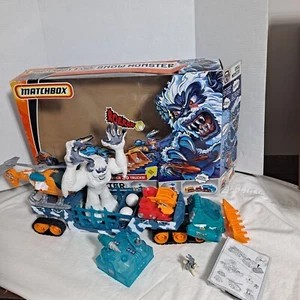 2006 MATCHBOX Snow Monster Mission Set Racing Yeti Box Included Incomplete - Picture 1 of 9
