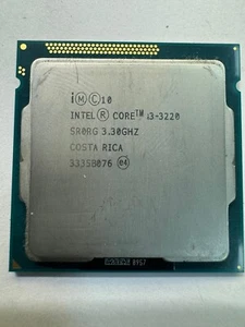 Lot of 6 Intel Core i3-3220 SR0RG 3.30GHz 2-Core FCLGA1155 5 GT/s 55 W 3MB - Picture 1 of 4
