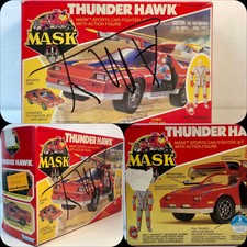 M.A.S.K. 1985 Thunder Hawk Empty Box Only with Writing On It - Kenner MASK