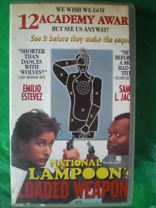 NATIONAL LAMPOONS LOADED WEAPON Samuel L Jackson, Emilio Estevez -17580 - Picture 1 of 1