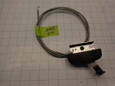 Rotary 241 Throttle Cable w/ Lever Universal Application Positive Action 74-1/8" — 第 1/2 张图片
