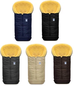 Heitmann Premium Lammfellfußsack Eisbärchen