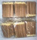 50 Disposable Sponge Applicators Bamboo Eye Shadow Make Up Brush Lips Sale Price