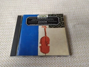 Prokofiev, Janacek : Violin Sonatas - Andrew Hardy, Luc Devos - CD Olympia - Imagen 1 de 3