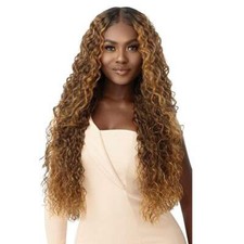 Outre Fuso Attaccatura Dei Capelli Sintetico HD Lace Front Parrucca - Rafaella