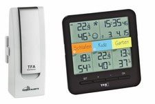 TFA 31.4007.02 WeatherHub SET8 KLIMA@HOME Funk-Thermo-Hygrometer