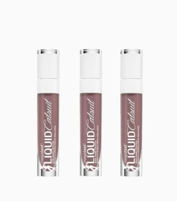 3PK wet n wild MegaLast Liquid Catsuit High-Shine Lipstick #946B MAUVE OVER GIRL - Image 1 of 2