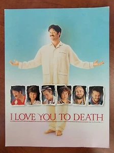 I Love You to Death Original 1990 World Premiere Movie Program - Picture 1 of 3