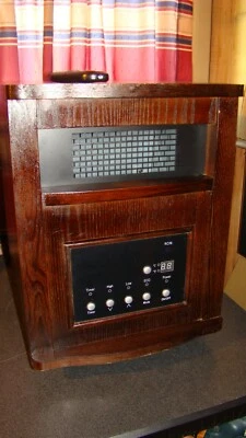 Lifesmart 6 Elementos 1500W Portátil Eléctrico Infrarrojo Cuarzo Calentador de Espacio, Control Remoto Foto 1 de 4