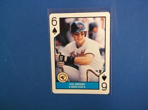 1990 Baseball Cal Ripken Jr..-- Six of Spades-- NMT - Picture 1 of 2