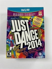 Just Dance 2014 Wii U WiiU Wii Remote Plus Controller Bundle **NEW**