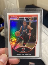 2007-2008 Bowman Chrome Dwayne Wade Refractor 113/299