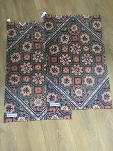 SET OF 2 TEA TOWELS Persian Tile by Emma Ball - Picture 1 of 3