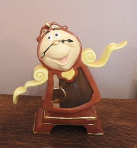 English Ladies Company Disney Beauty and The Beast Cogsworth Figurine - Picture 1 of 10
