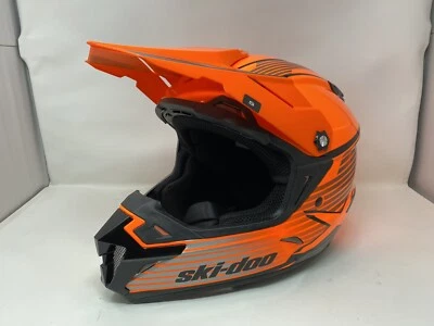 黑色 Friday SKI-DOO XP-3 Pro Cross X-TEAM HELMET 橙色 小号 55-56 厘米 — 第 1/4 张图片