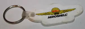 VINTAGE SHELL AEROSHELL PORTACHIAVI AVAITION AEREO AV GAS AIRPLANO CHIAVE - Foto 1 di 5