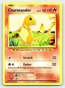 Carta Pokémon Charmander 9/108 Common XY Evolutions - Casi Nueva - Imagen 1 de 5