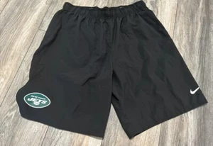 Team Issued Nike New New York Jets NFL Practice Shorts Men’s L Black - Picture 1 of 4
