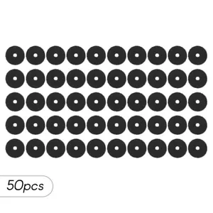 50 Piezas Correa de Guitarra Fieltro Botón Arandelas Cerraduras Bloques Accesorios de Guitarra E4Y9 - Imagen 1 de 5
