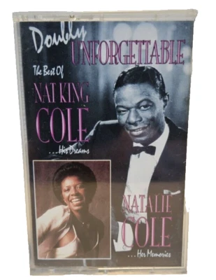 Doubly Unforgettable The Best Of Nat King Cole & Natalie Cole Cassette - Image 1 of 3